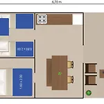 Easyatent Safari Tent Zelena Laguna 4*