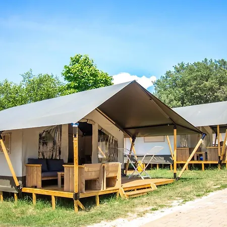 ホリデーパーク Easyatent Safari Tent Zelena Laguna ポレッチ